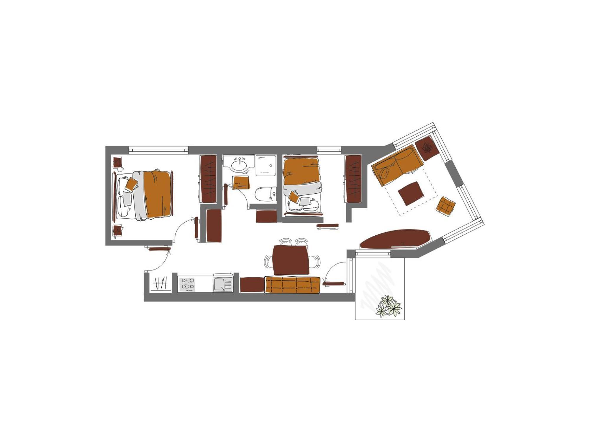Schoenblick - Gurgl B&B Obergurgl Room photo